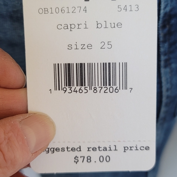 NWT Free People Capri or Ankle Jeans - Picture 7 of 13